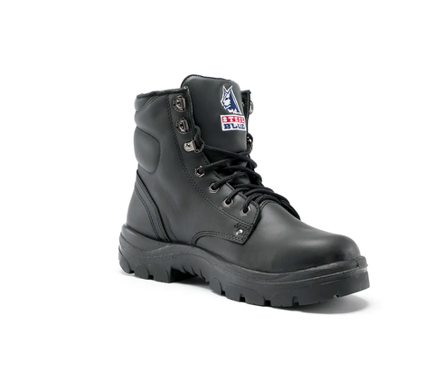 BOOT S/BLUE L/U ARGYLE 312102 BLACK 8 (PAIR)