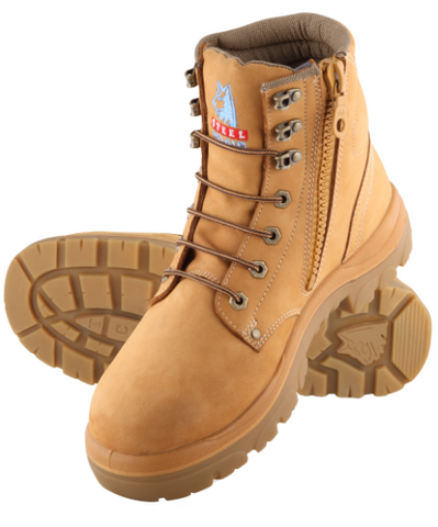 BOOT S/BLUE L/U ARGYLE ZIP 312152 WHEAT 7.5 (PAIR)