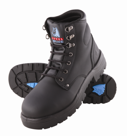 BOOT S/BLUE L/U ARGYLE 312102 BLACK 4 (PAIR)