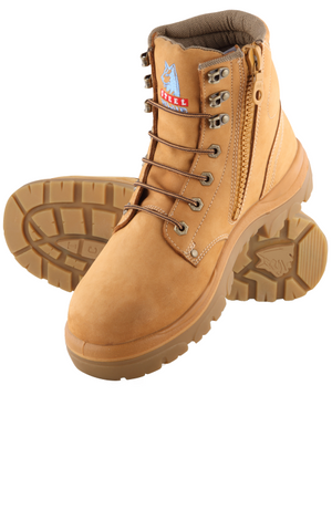 BOOT S/BLUE L/U ARGYLE ZIP 312152 WHEAT 9.5 (PAIR)