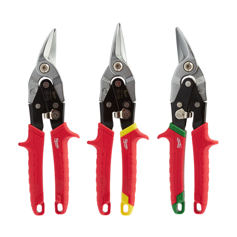 MILWAUKEE 3 PIECE AVIATION SNIP SET