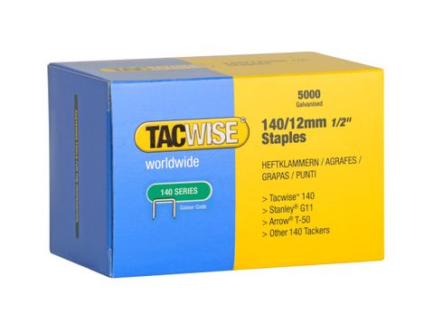 STAPLE TACWISE 140 12MM (BOX 2000)