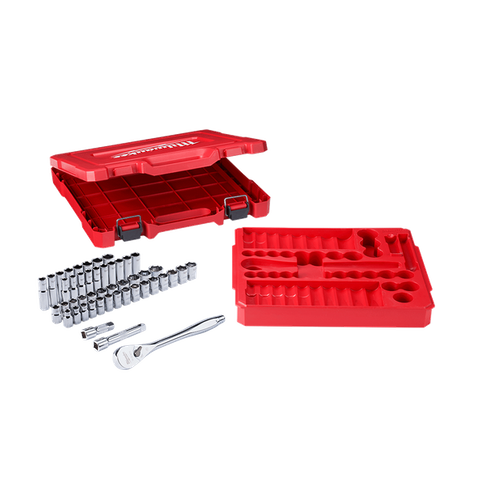 MILWAUKEE 1/2" DRIVE 47PC METRIC SOCKET WRENCH SET