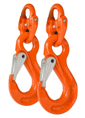 VEHICLE CHAIN SAFETY HOOK 4T SET 8MM