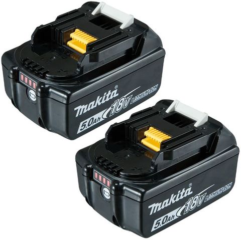 BATTERY TWIN PACK MAKITA 5.0AH LI-ION