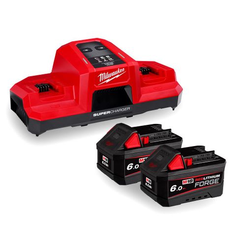 CHARGER MILW M18TM REDLITHIUM FORGE 6.0Ah SUPER