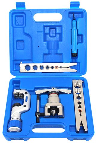 FLARING TOOL ECCENTRIC H/DUTY KIT 1/4"-3/4" GARRIC