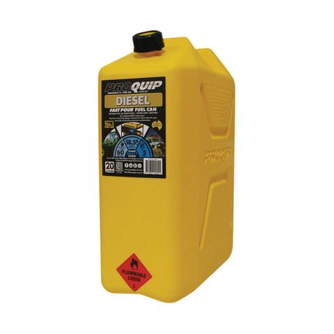 JERRY CAN DIESEL 20 LTR PRO QUIP