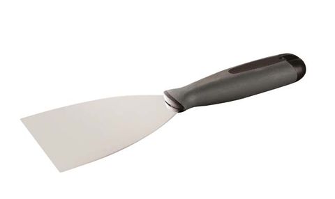 SCRAPER PUTTY KNIFE 120MM RUBBER HANDLE