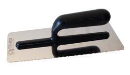 TROWEL FINISHING 3 SIDES+1 NOTCH 280X120X0.6MM ABS