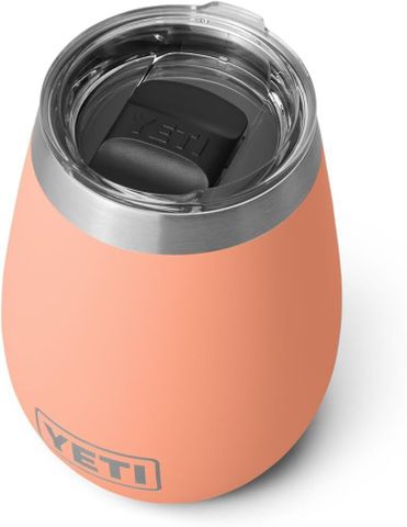 TUMBLER WINE RAMBLER MS 10OZ 295ML PEACH YETI