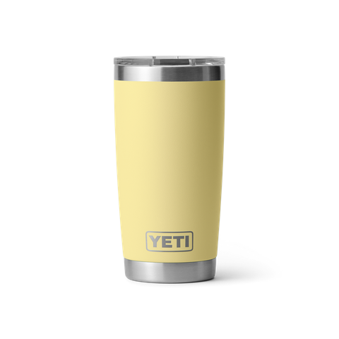 TUMBLER RAMBLER 20OZ 591ML MS DB/YELLOW YETI