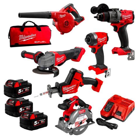 MILWAUKEE M18 FUEL™ 6 PIECE POWER PACK