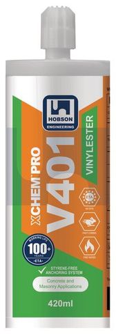 ADHESIVE V401 HOBSON VINYLYESTER 420ML