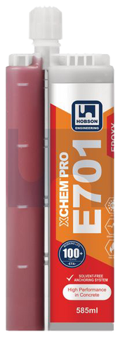 ADHESIVE E701 HOBSON PURE EPOXY 585ML