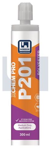 ADHESIVE P201 HOBSON POLYESTER 300ML