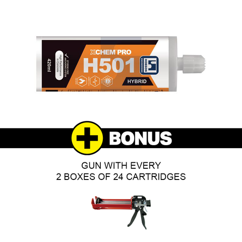 HOBSON EPOXY HYBRID ADHESIVE H501 420ML