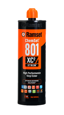 ADHESIVE RAMSET VINYLESTER CHEMSET 801 XTREM 600ML