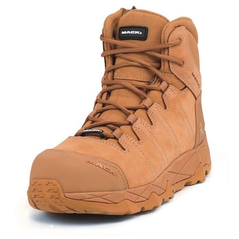 BOOT MACK OCTANE ZIP SAFETY ZIP UNISEX HONEY 8