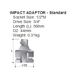 SOCKET IMP ACTION 3/4"DR ADAP 3/4"F TO 1/2"M