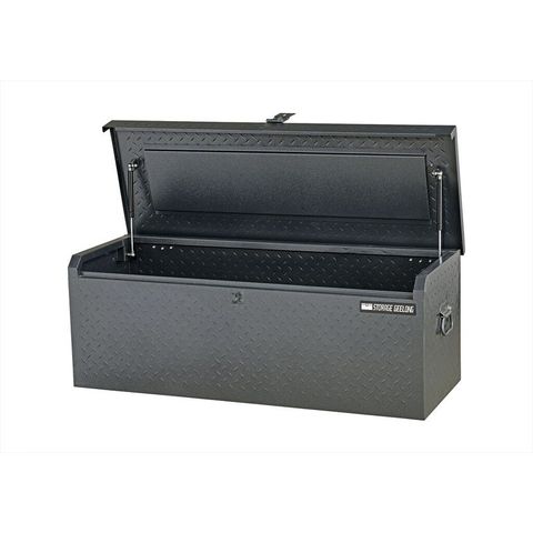 TOOLBOX STEEL DIAMOND 380x1050x377MM BLACK GEELONG