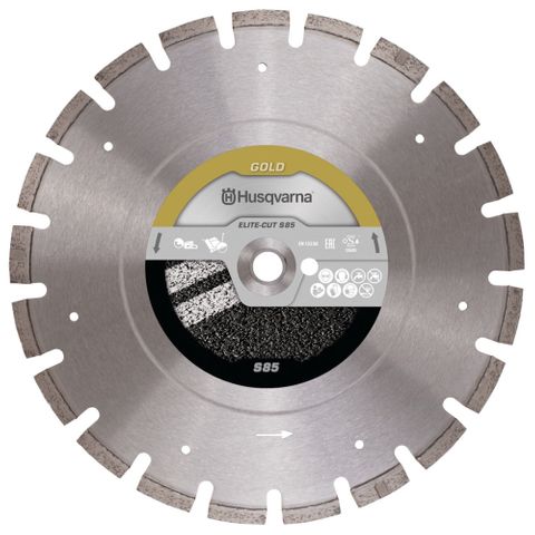 BLADE DIAMOND HUSQ ELITE-CUT S85 355MM 12 25.4/20