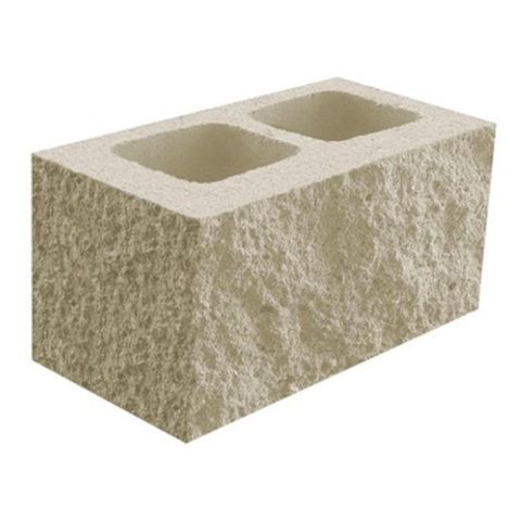 BLOCK DBL CNR TRADITIONAL 390X190X190MM NATURAL