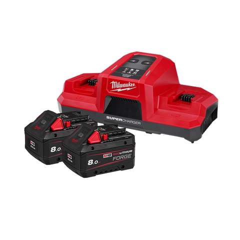 MILWAUKEE M18 REDLITHIUM FORGE™ 8.0AH SUPER CHARGE