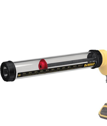 TUBE HOLDER CLEAR 600ML DEWALT DCE5801-XJ