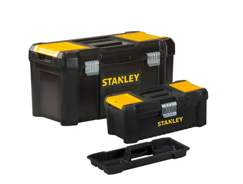 TOOLBOX STANLEY 480MM PLASTIC W/ 320MM TOOLBOX