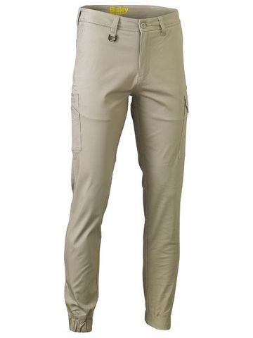 BISLEY CUFFED STRETCH PANTS BPC6028 STONE