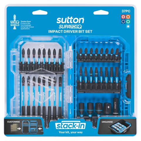 BIT SCREWDRIVER S250 INSERT/POWER SET 37PC