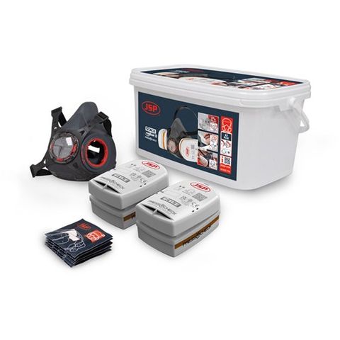 HALF MASK RESPIRATOR FORCE TYPHOON 8 KIT WITH A2P2