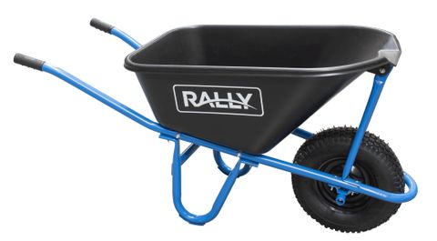 RALLY WHEELBARROW POLY NARROW 78L