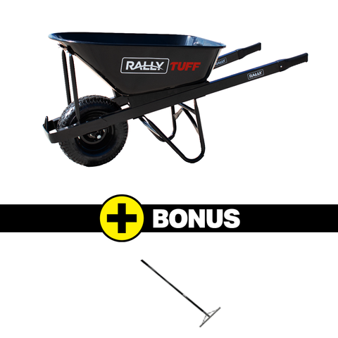 WHEELBARROW NARROW POLY RALLY WB500NBP