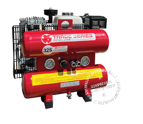 AIR COMPRESSOR TWIN TANK PETROL  TSA20P-TT