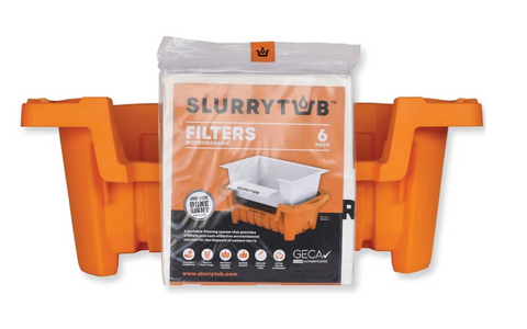 SLURRYTUB TRADE 1 X TUB C/W 6 FILTER BAGS