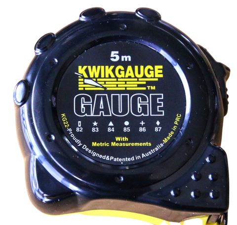 TAPE MEASURE KWIKGAUGE GAUGE 5M
