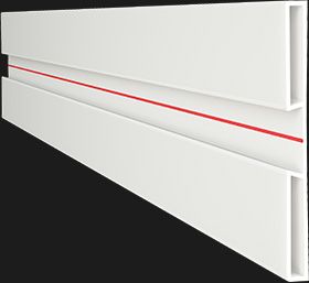 CONFORM SUPER FLEX BOARD WHITE 150X14MM 4.8M