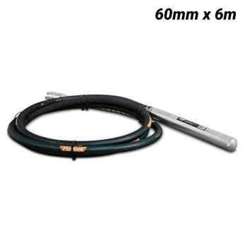 VIBRATOR SHAFT FLEXTOOL CONCRETE 60MM X 6M FVP60-6
