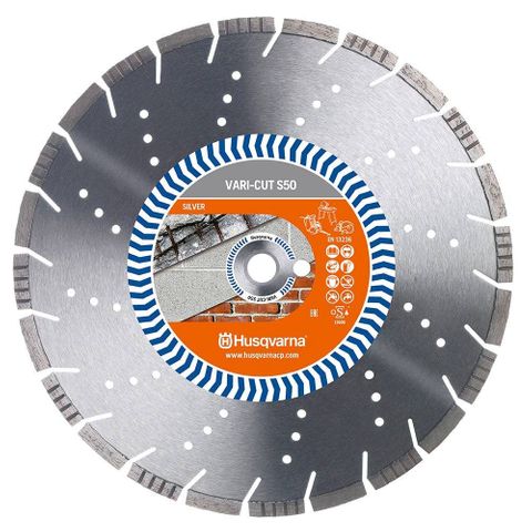 BLADE DIAMOND HUSQVARNA VARI-CUT SILVER STD 400MM