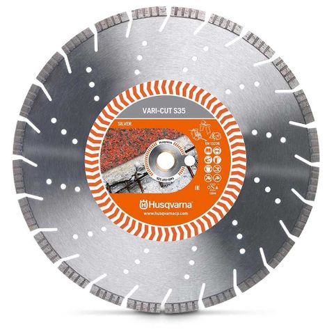BLADE DIAMOND HUSQVARNA VARI-CUT SILV TURBO 400MM