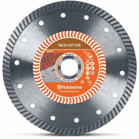 BLADE DIAMOND HUSQVARNA TACTI CUT S35 125MM