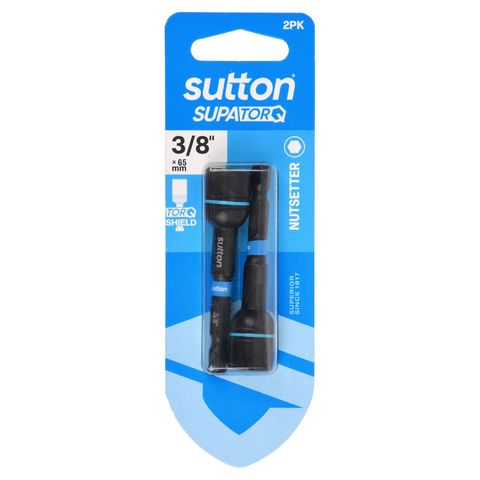 BIT NUTSETTER S230 MAGNETIC 3/8 65MM 2PK