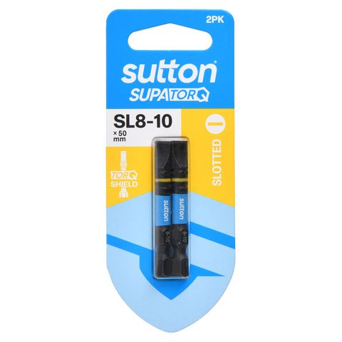 BIT SCREWDRIVER S218 SLOTTED SL8-1050MM 2PK