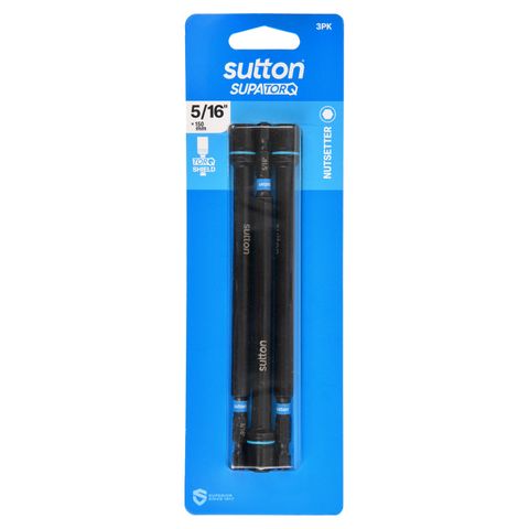 BIT NUTSETTER S230 MAGNETIC 5/16 150MM 3PK