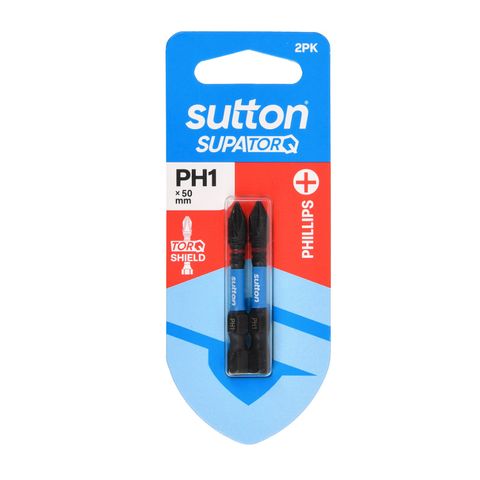 BIT SCREWDRIVER S200 PHILLIPS PH1 50MM 2PK