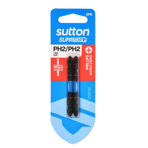 BIT SCREWDRIVER S201 PHILLIPS PH2 100MM 2PK