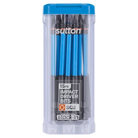 BIT SCREWDRIVER S204 SQUARE SQ2 100MM 5PK