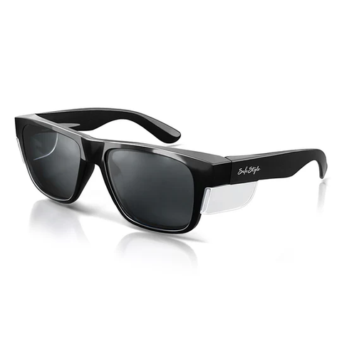 SAFETY GLASSES FUSIONS SAFESTYLE BLK  / TINTED